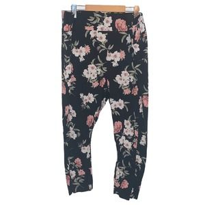 Floral Cotton Leggings Flowers Black Spring Summer Penningtons 4X